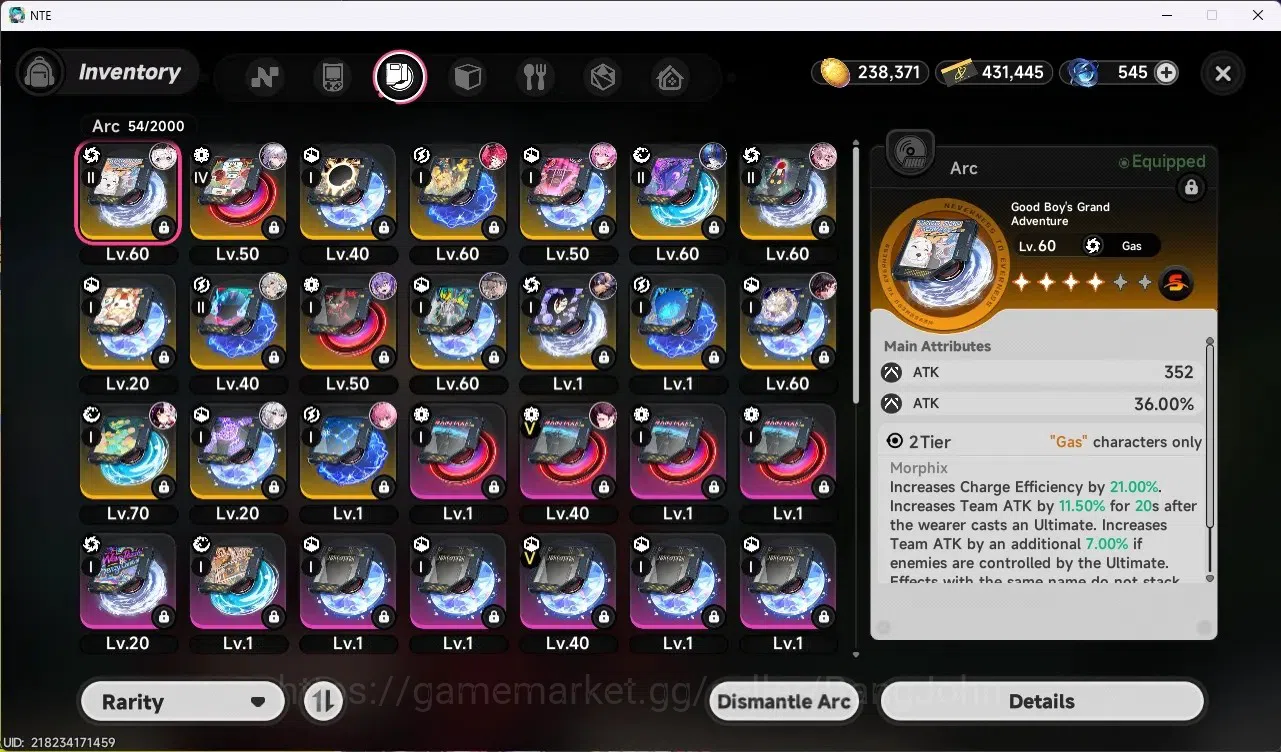 Neverness to Everness Accounts SEA|Hunter Lv 46|10 SSR-3 Limit(Lacrimosa,Nanally, image 13