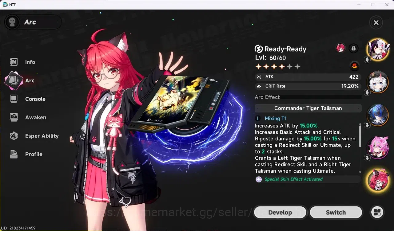 Neverness to Everness Accounts SEA|Hunter Lv 46|10 SSR-3 Limit(Lacrimosa,Nanally, image 5