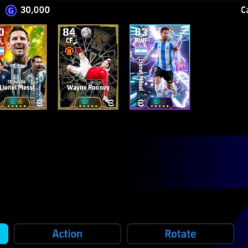 eFootball Accounts Legends & Iconic Players Mobile|PW 2518|Lionel Messi BigT,Wayne Rooney Epic,Lionel Messi ShowT|2026|Check
