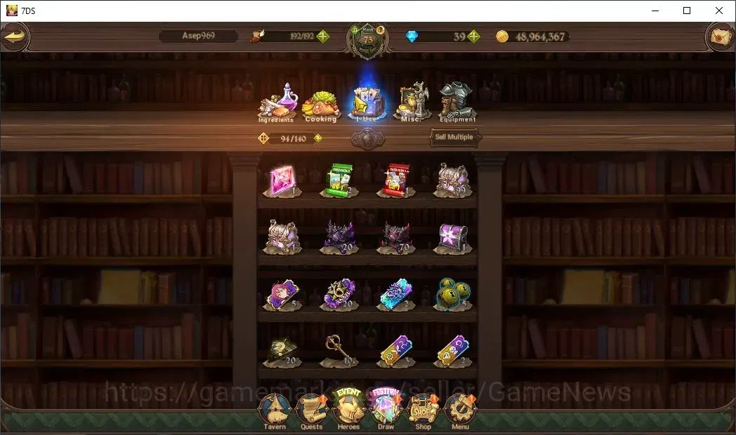 The Seven Deadly Sins: Grand Cross Accounts Global|4,3M CC|101 LS|6 LR+11 UR+Collab ReZero|Des image 19