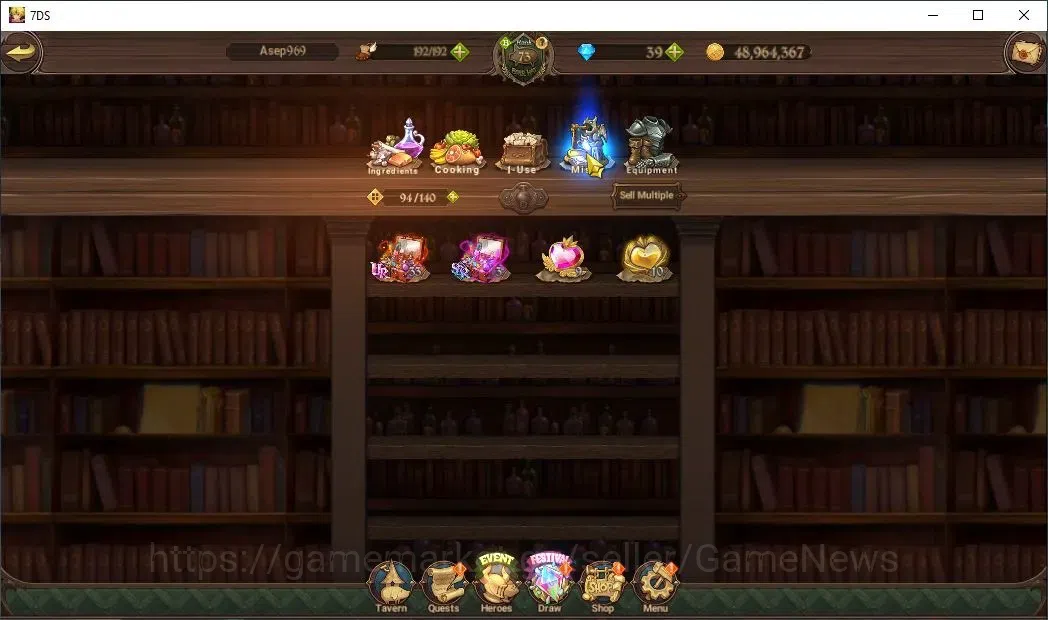 The Seven Deadly Sins: Grand Cross Accounts Global|4,3M CC|101 LS|6 LR+11 UR+Collab ReZero|Des image 20
