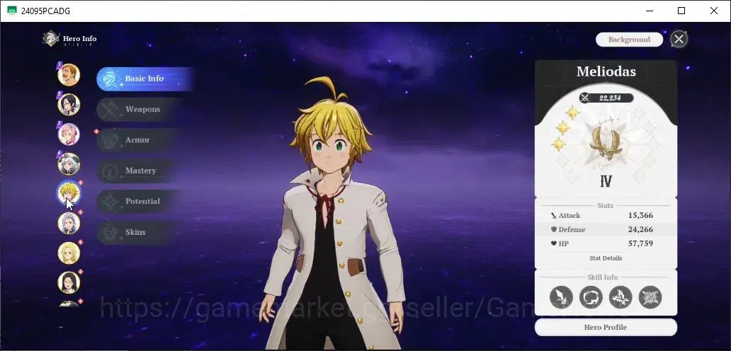 The Seven Deadly Sins: Origin Accounts SEA|Lvl 42|8 SSR [Escanor,Merlin,Mannie,Meliodas,J image 5