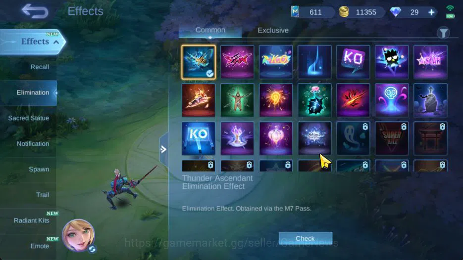Mobile Legends: Bang Bang Accounts Collector Hero 126|Skin 277|High Glory 72|Aspirants Vexana,Naruto 15