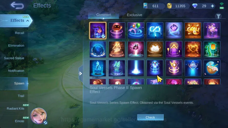 Mobile Legends: Bang Bang Accounts Collector Hero 126|Skin 277|High Glory 72|Aspirants Vexana,Naruto 17