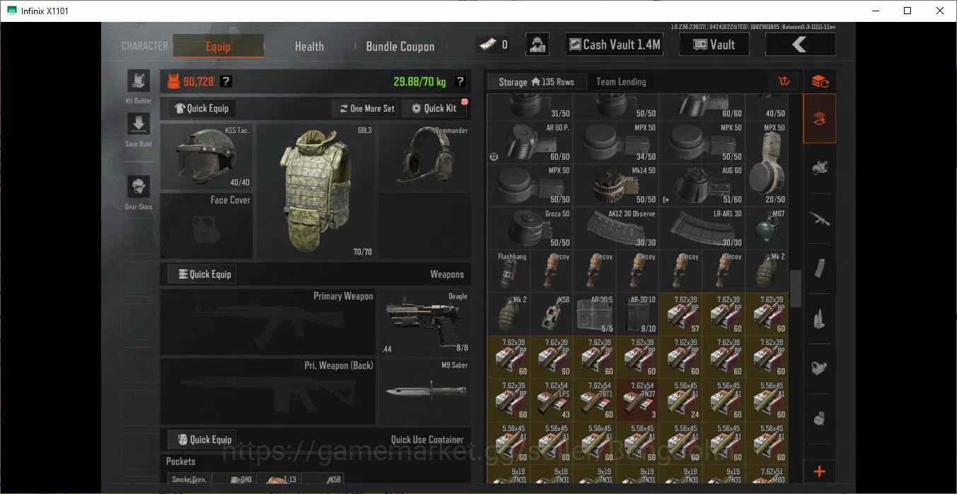 Arena Breakout Accounts MOBILE|LVL30 SV 20,1 M|CV 1,4M|MORE SKIN DECEE LR- image 9