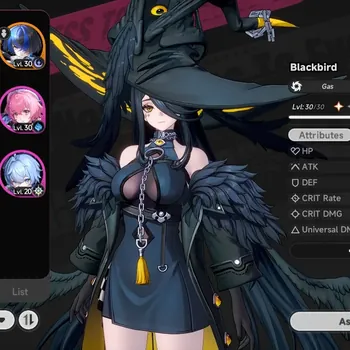 Neverness to Everness Accounts GLOBAL SEA|HL 15|TL 1|2 S-Class 1 Limited Blackbird | The Harbinger Glider|Female MC|Log