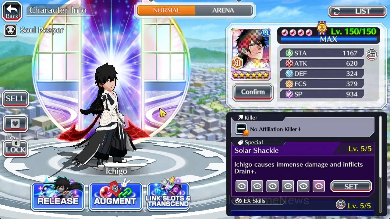 Bleach: Brave Souls Accounts [GLOBAL]50K Orb|TYBW26 Yachiru,10th Anniv Ichigo,R image 12