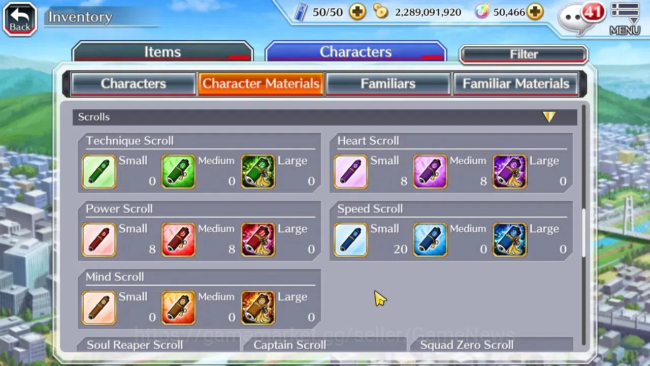 Bleach: Brave Souls Accounts [GLOBAL]50K Orb|TYBW26 Yachiru,10th Anniv Ichigo,R image 17