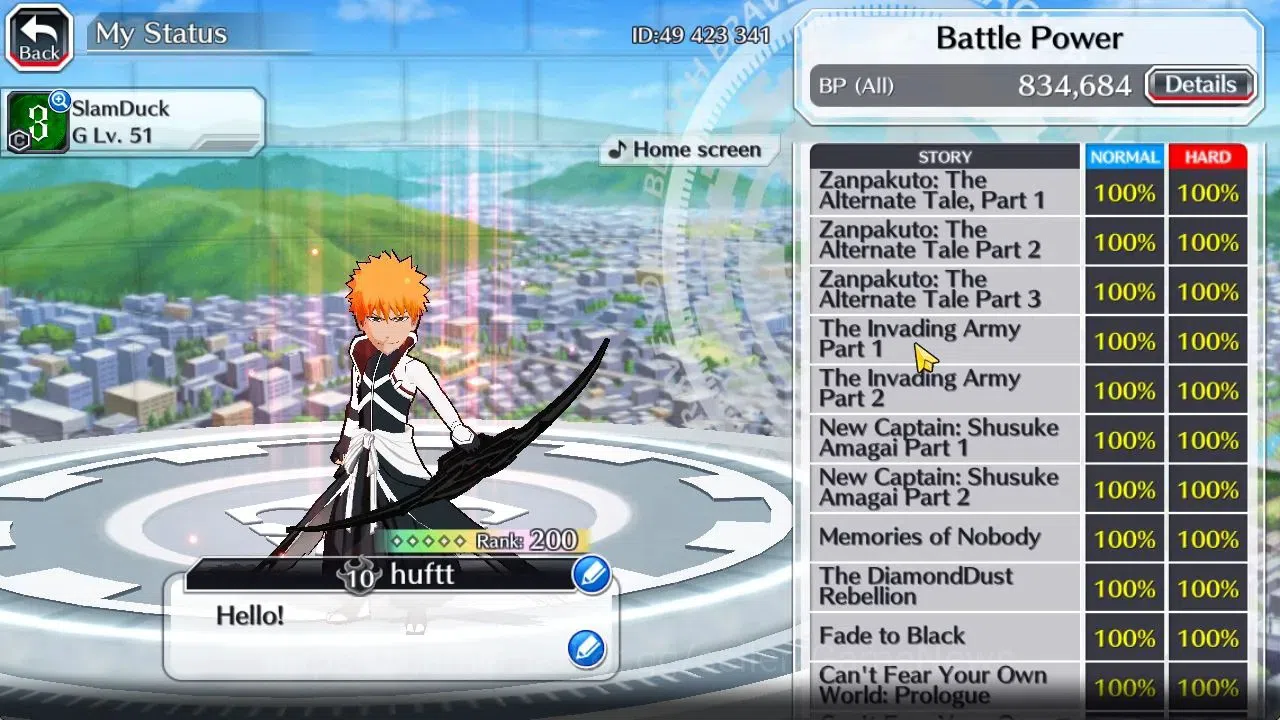 Bleach: Brave Souls Accounts [GLOBAL]50K Orb|TYBW26 Yachiru,10th Anniv Ichigo,R image 6