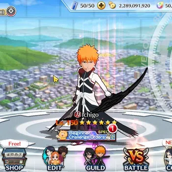 Bleach: Brave Souls Accounts Others [GLOBAL]50K Orb|TYBW26 Yachiru,10th Anniv Ichigo,Rukia,Nemu TYBW25,[Duo Ichigo,Byakuya
