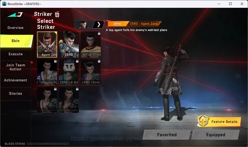 Blood Strike Accounts ASIA | 2 LEGENDARY: MP155-Radiance,MCX-Radiance|1  image 6