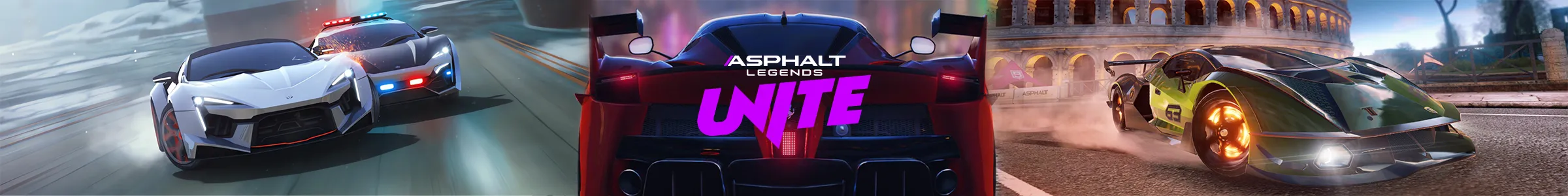 Asphalt Legends Unite wallpaper image